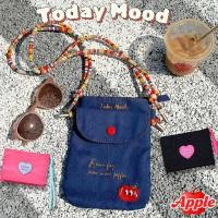 ราคา กระเป๋าสะพายข้าง กระเป๋าตุ๊กตาน่ารัก สายสะพายปรับได้ ใส่มือถือได้ ความจุเยอะ แฟชั่น สไตล์มินิมอล (51952509053)