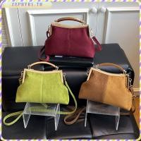 ราคา กระเป๋าสะพายข้างหนังนิ่ม Faux น้ำหนักเบาทรงไว้ซ์สไตล์เรโทรสำหรับผู้หญิง (53307738161)