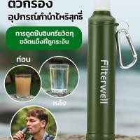 ราคา กรองน้ำดื่มฉุกเฉิน เครื่องกรองน้ำพกพากลางแจ้ง อุปกรณ์เอาตัวรอดฉุกเฉิน เครื่องกรองน้ำแบบฟางพกพา สำหรับตั้งแคมป์ (52557727258)