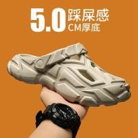 ราคา 2025 ผู้ชายสไตล์เกาหลีอินเทรนด์ อีวา รองเท้าแตะกลิ่นฟรีระบายอากาศสบาย ๆ น้ําหนักเบาสวมทนรองเท้าแตะพื้นนุ่ม (43615136774)