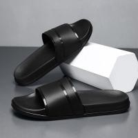 ราคา 2025 ฤดูร้อน MenSlippers Breathable Soft รองเท้าแตะแฟชั่น Anti slip EVA รองเท้าแตะรองเท้าหลุม Cool (40510293525)