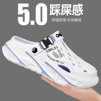 ราคา รองเท้าแตะปิดนิ้วเท้าแฟชั่น Clogs สไตล์คลาสสิกผู้ชายs Clogs นุ่มสบายรองเท้าแตะสไตล์เกาหลีรองเท้าหนา (28590106865)