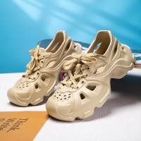 ราคา ขายร้อนอเนกประสงค์รองเท้าแตะหัวปิดหนา Sole สบาย Cloud like Comfort แฟชั่น EVA รองเท้าแตะคู่สบายๆ (43771159626)