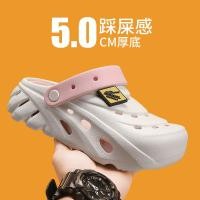 ราคา 2025 Cloud like Comfort Hole รองเท้าแตะน้ําหนักเบา Dual Wear รองเท้าแตะปิดนิ้วเท้ากันกลิ่นทนต่อการสึกหรอ Soft Sole (43264120547)