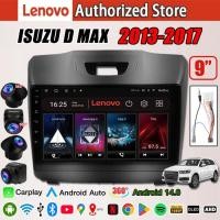 ราคา Lenovo จอแอนดรอย 9นิ้ว 8CORE ISUZU ALL NEW D MAX 2013 2017 Android14 0 WIFI และ 4G Apple CarPlay รองรับกล้อง 360 (29338829140)