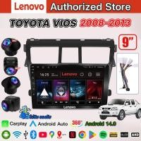 ราคา Lenovo จอแอนดรอย9นิ้ว 8CORE TOYOTA VIOS 2008 2013 Gen2 Android14 0 WIFI และ 4G Apple CarPlay จอตรงรุ่น รองรับกล้อง 360 (43410756889)