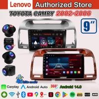 ราคา Lenovo จอแอนดรอย 9นิ้ว QLED TOYOTA CAMRY 2002 2006 Android14 0 WIFI และ 4G Apple CarPlay จอตรงรุ่น รองรับกล้อง360 (43273361115)