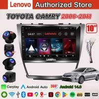 ราคา Lenovo จอแอนดรอย 10 นิ้ว 8CORE TOYOTA CAMRY 2006 2011 Android14 0 WIFI และ 4G Apple CarPlay รองรับกล้อง 360 (26040475873)