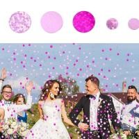 ราคา YU Glittering Round Shape Confettis Round Shape PVC Confetti สําหรับงานแต่งงานวาเลนไทน์ (57005807192)