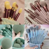 ราคา SET BRUSH เซ็ตแปรงแต่งหน้าครบชุด ขนนุ่มพิเศษ ไม่ระคายเคืองผิว เกลี่ยง่ายเรียบเนียน พร้อมถุงเก็บแปรง อุปกรณ์แต่งหน้า (46957077010)