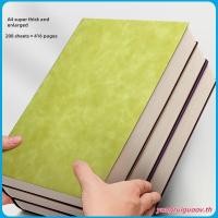 ราคา PEWANY A4 สมุดบันทึกหนา ปก PU 200 หน้าโน้ตบุ๊คขนาดใหญ่ A4 Meeting Notepad เส้นแนวนอน เปล่าขนาดใหญ่ A4 โน๊ตบุ๊คสํานักงานการประชุมสํานักงาน (50407773565)
