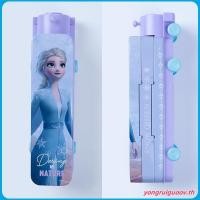 ราคา Disney Children กล่องเครื่องเขียน Frozen Cartoon Double Layer Train Multifunctional Creative Primary School Student Pencil Case (49257116239)