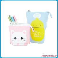 ราคา Kawaii กระเป๋าเครื่องเขียน กระเป๋าดินสอ ปากกา ยืดหดได้ น่ารัก สําหรับนักเรียน ผู้ชาย ผู้หญิง (41029525927)