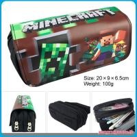ราคา กระเป๋าดินสอผ้าใบลายการ์ตูน Minecraft (43328974454)