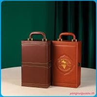 ราคา กล่องของขวัญ กล่องไม้เปล่า ระดับไฮเอนด์ สําหรับใส่ไวน์แดง (57607730436)