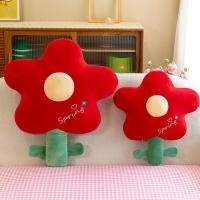 ราคา หมอนดอกไม้สีแดงเล็กๆที่สร้างสรรค์ หมอนข้างทิวลิปน่ารัก หมอนตุ๊กตานุ่มและสบาย ตกแต่งบ้าน (54253577779)