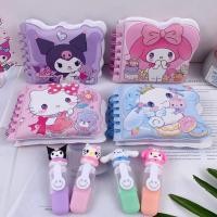 ราคา สมุดโน้ต Sanrio สำหรับนักเรียนขนาดมินิพร้อมปากกาลูกลื่น สมุดโน้ตพกพาลายการ์ตูน พร้อมส่งจากไทย (48655685817)