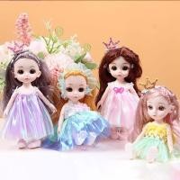 ราคา ตุ๊กตาบาร์บี้ตัวน้อยชุดกล่องของขวัญ 16 ซม แต่งตัวเป็นของขวัญวันเกิดของเล่นเด็กผู้หญิงจำลองเจ้าหญิง (43006217030)