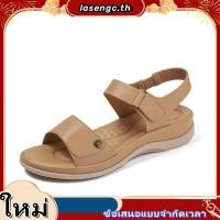 ราคา POLO CLUB รองเท้าแตะแบบสวม รุ่น AG 2839 สีเบจ รองเท้ารัดส้นผู้หญิง สูง 0 75 นิ้ว (50457653005)