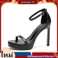 ราคา รองเท้าส้นสูง 11 ซม รองเท้าส้นสูงสุภาพสตรีหรูหรา รองเท้าส้นสูง Slim Heel 35 43 หลา (46607744801)