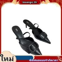 ราคา ส้นแหลม 7 ซม โดย Zara พร้อมหัวเข็มขัด gaper รองเท้าแฟชั่นคุณภาพสูง setu รองเท้าส้นสูงสตรีปาร์ตี้ทํางานทํางานลําลอง dailyshoesp (55857730469)