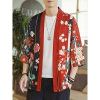 ราคา กิโมโนแขนครึ่งผู้ชาย ทำจากโพลีเอสเตอร์น้ำหนักเบามาก เหมาะสำหรับสวมใส่ในฤดูร้อน (54805622274)