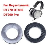 ราคา BTM คุณภาพหน่วยความจําโฟมแผ่นรองหูฟังแผ่นรองหูฟังสําหรับ DT880 T5P 70P 860 หูฟัง (57854135653)