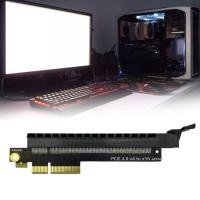 ราคา BTM PCIE 4 0 X4 X8 ถึง X16 การ์ด GPU GEN4 สล็อตอะแดปเตอร์แปลงสําหรับพีซีสําหรับเล่นเกม (57557366592)