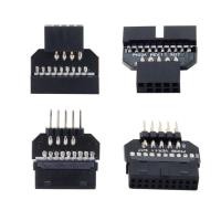 ราคา BTM เมนบอร์ด USB2 0 9 pin ถึง USB3 0 19pin แผงด้านหน้า plug in Connector USB 3 0 19 20pin ถึง USB 2 0 9pin แปลง A (54357375283)