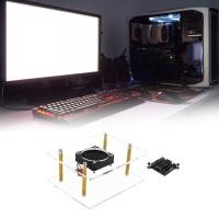 ราคา เคสฮีทซิงค์ BTM สําหรับOrangePi 5Plus ตู้อะคริลิค 4 ชิ้นอลูมิเนียม CopperHeatsink ชุดพัดลมระบายความร้อนที่เงียบสงบเสริม (53857366602)