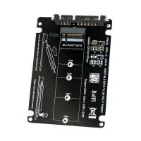 ราคา BTM ใช้งานได้จริง M 2 B Key To Adapter 6Gbps 2 5 นิ้วรองรับ 2230 2242 2260 2280 M 2 การติดตั้งฮาร์ดดิสก์ (53407366478)