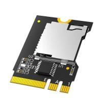 ราคา BTM NGFF M 2 คีย์ A E ถึง T Flash Card Reader อะแดปเตอร์ Risers การ์ด NGFF Converters (50057375215)