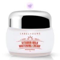 ราคา Labelyoung พร้อมส่งในไทย ของแท้ Vitamin Milk Whitening Cream55g กระ จุดด่างดำ ครีมบำรุงผิว brightening serum (24241643968)