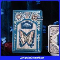 ราคา สมุดแม่เหล็ก Butter Fly หนัง PU สมุดไดอารี่สมุดเขียน 0796 (48457376591)