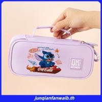 ราคา กระเป๋าดินสอ ขนาดใหญ่ จุของได้เยอะ ลายการ์ตูนอนิเมะ Stitch น่ารัก แบบสร้างสรรค์ เหมาะกับนักเรียนชาย และหญิง สําหรับใส่เครื่องเขียน (54857719845)