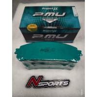 ราคา ผ้าเบรก Project Mu แท้ญี่ปุ่น ผ้าเบรกหน้า ALPHARD40 (46606263157)