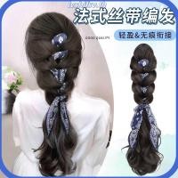 ราคา Unuf มะม่วงหิมพานต์ดอกไม้คาดศีรษะวิกผม วินเทจวิกผมสังเคราะห์ถักผมหางม้า พังผืดต่ําผมหางม้ามวยถักธรรมชาติบิดยาวถักเปียใช้ทุกวัน (54407773659)