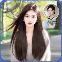 ราคา แฮร์พีชสายคาด แฮร์พีชแบบหนีบ แฮร์พีชสายคาดใส วิกผมสำหรับผู้หญิงผมยาวแบบชิ้นเดียวปริมาณเพิ่มเติมปุยมองไม่เห็นและไม่ทำเครื่องหมายผมจำลองแพทช์ต่อผมพิเศษสำหรับผมตรง (50256888429)