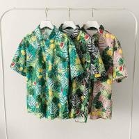 ราคา KR38 เสื้อลายดอก Oversize ฮาวาย ลายแตงโม (14255317973)