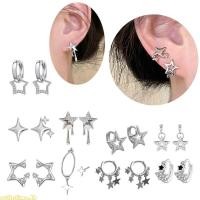 ราคา เครื่องประดับ ต่างหู จี้รูปดาว ประดับหัวเข็มขัด สําหรับผู้หญิง (23951738218)