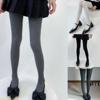 ราคา Time Womens Twist ลายทึบแสง Tights Jacquard เอว Pantyhose นักเรียนญี่ปุ่นถุงน่องสีทึบ Hosiery (56207315872)