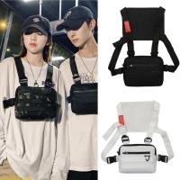 ราคา Time Vest Chest Pocket Bag Chest Rig Bag Adjustable Front Pack Adjustable Chest Bag (56057315774)