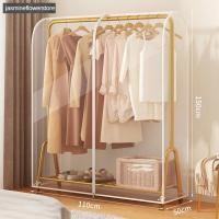 ราคา ผ้าคลุมราวตากผ้า แบบใส กันน้ํา กันฝุ่น มีซิป JF0220 (24464183944)