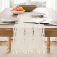 ราคา ผ้าคาดโต๊ะ Table runner ผ้าฝ้าย และผ้าลินิน ของตกแต่งบ้าน ร้านกาแฟ โรงแรม และร้านอาหาร อุปกรณ์ประกอบฉากภาพ ตกแต่งงานแต่ง (50055759580)