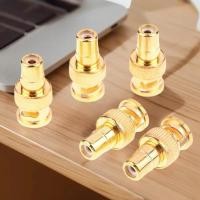 ราคา วิดีโอเสียงสาย AV BNC ชาย RCA หญิงอะแดปเตอร์ 75ohm Gold Plated Connector BNC ชาย RCA หญิงใหม่ (48056951331)