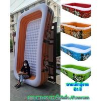 ราคา สระน้ำเป่าลม 3 05 ม smile poo 262 ซม สระ 4ชั้นพื้นเรียบ (14665511219)
