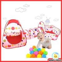 ราคา เต๊นอุโมงบ่อบอล ฟรีลูกบอล100ลูก (6319668764)