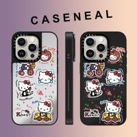 ราคา CASENEAL Graffiti น่ารัก Kitty แมวขี่จักรยานกระจกFaceโปร่งใสเคสโทรศัพท์สําหรับiPhone 17 Pro Max 16 ProMax 15Pro 14 Plus 13 12 11 โทรศัพท์กันกระแทกขอบนุ่มฮาร์ดป้องกันกรณี (57954607387)