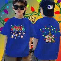 ราคา เด็กลูกยัยคริสต์มาสยืดเสื้อแขนสั้น8สี1 11ปี (56805633812)