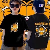 ราคา เสื้อยืดเด็ก ปี 8 1 11 สี ลาย ลาย Garfield (55656208821)